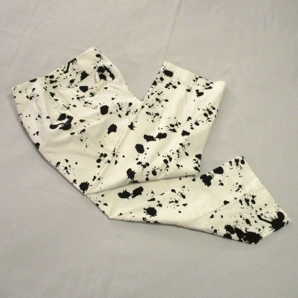 ❣💖 SANDRA PETITE PIQUE BLACK WHITE CAPRIS – SIZE 4P – NWOT 💖❣ - Picture 14 of 16